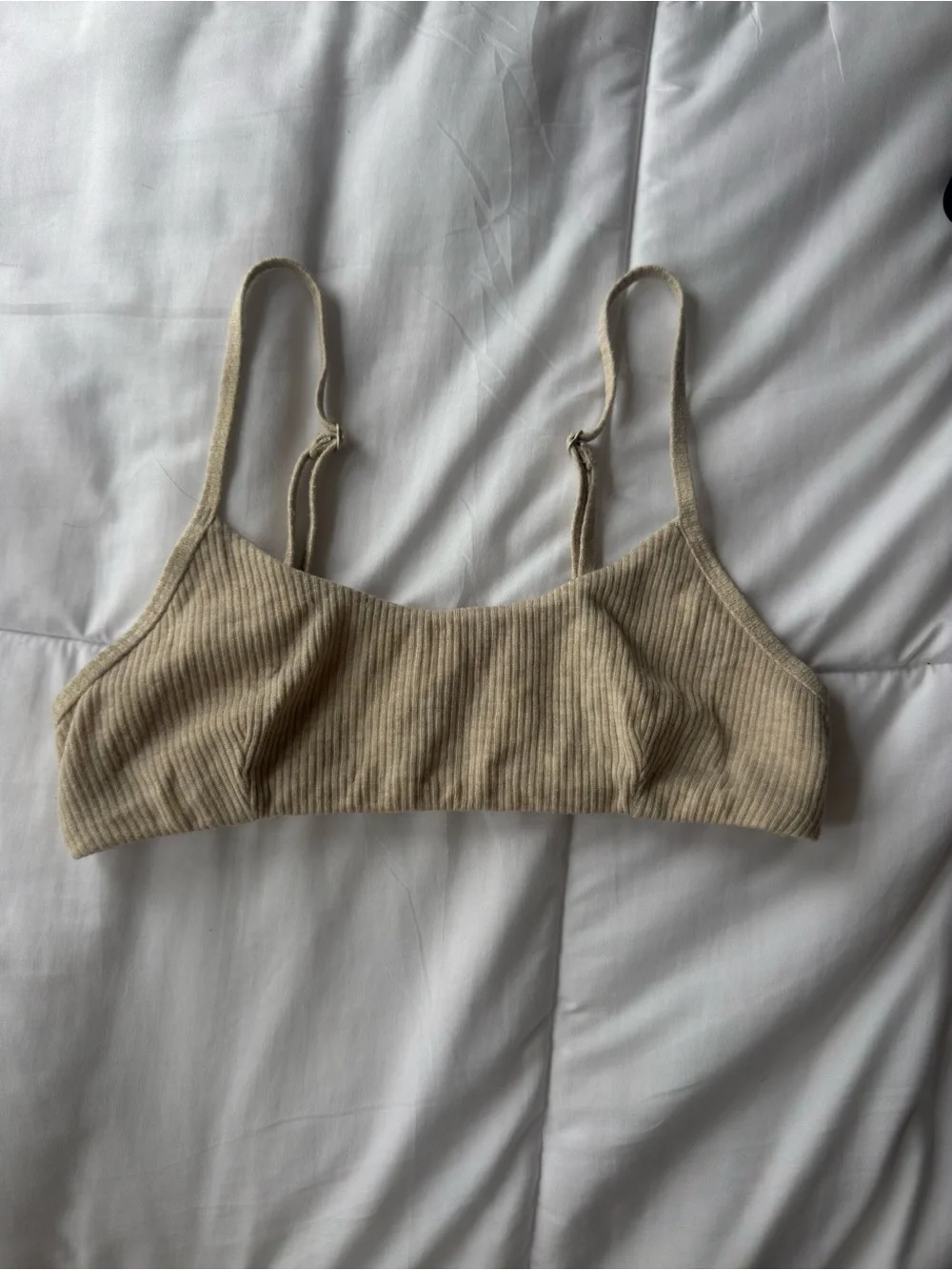 ALO Yoga Neutral Beige Sports Bralette